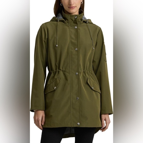 Hooded Drawstring Waist Jacket
Lauren Ralph Lauren women’s small - Picture 1 of 11